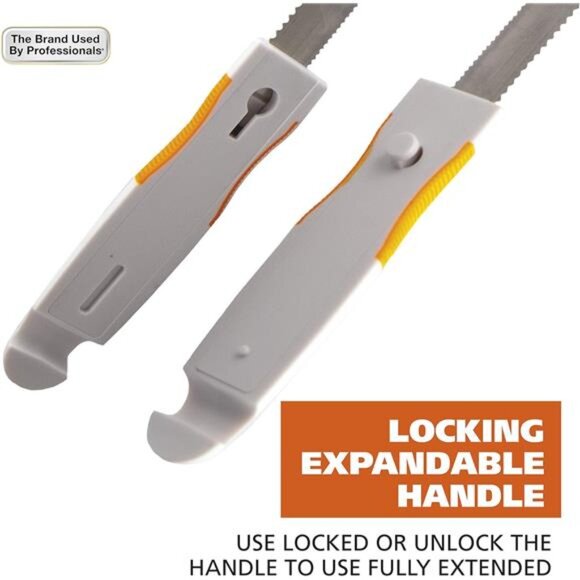 Double Sided Dog Shedding Blade with No-slip Grip - Coarse & Fine Teeth for Long - Picture 6 of 8